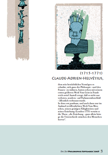 zeit philosophie illustration design